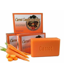 Carrot Complexion Soap 125g Bar With Carrot Oil   3 Pack Beauty Skincare