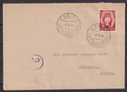 w1182/ Norway Frontier Guardsman FDC Censor Cover t/Sweden 1943
