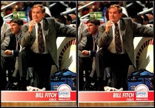 1994 Bill Fitch (2) Card Lot - LIMITED EDITION – A TRUE STATEMENT PIECE FOR YOU!