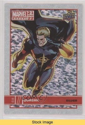 2021-22 Upper Deck Marvel Annual Silver Sparkle Quasar #68 READ 6kv