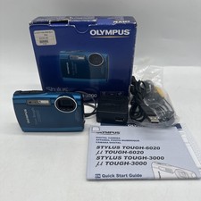 Olympus Stylus Tough 3000 12.0MP Waterproof Digital Camera w/ Box Charger