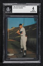 1961 Morrell Franks Los Angeles Dodgers Frank Howard BGS 4 0q3