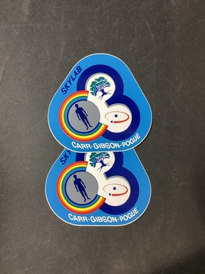 NASA SKYLAB 4 SL4 SLM3 Emblem 3 1973 Mission Carr Gibson Pogue 3.5'' Sticker