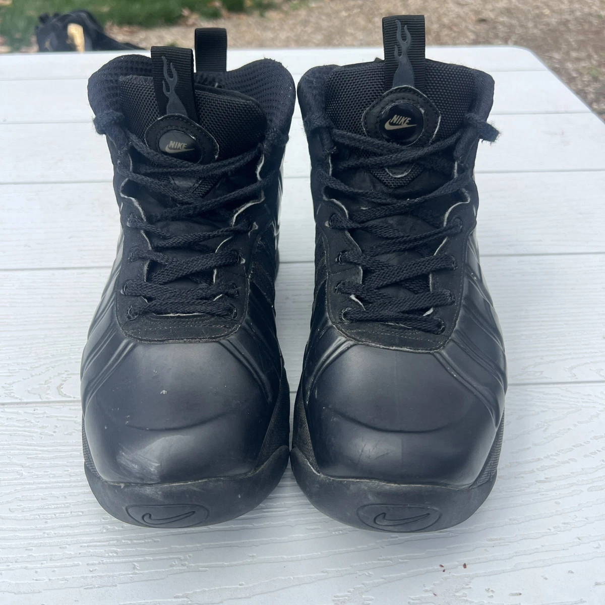 Nike Air Bakin Posite Triple Black for Sale | Authenticity Nike Air Bakin Posite Triple Black for Sale | Authenticity