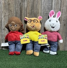 Arthur and Friends Plush Toy Buster Francine Arthur Plush Set Of 3