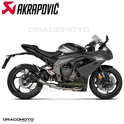 Full exhaust TRIUMPH TRIDENT 660 ABS 2021-2025 AKRAPOVIC RC S-T6R2