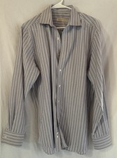 Michael Kors Men’s Medium   Button Down Long Sleeve Collared   16 34/35