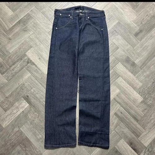 Levi's Engineered Twisted Jeans W28 L32 Indigo Blue Denim Womens Vintage 00s Y2K