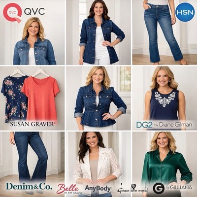 QVC & HSN BRANDS NWT/NWOT WOMEN'S CLOTHING WHOLESALE