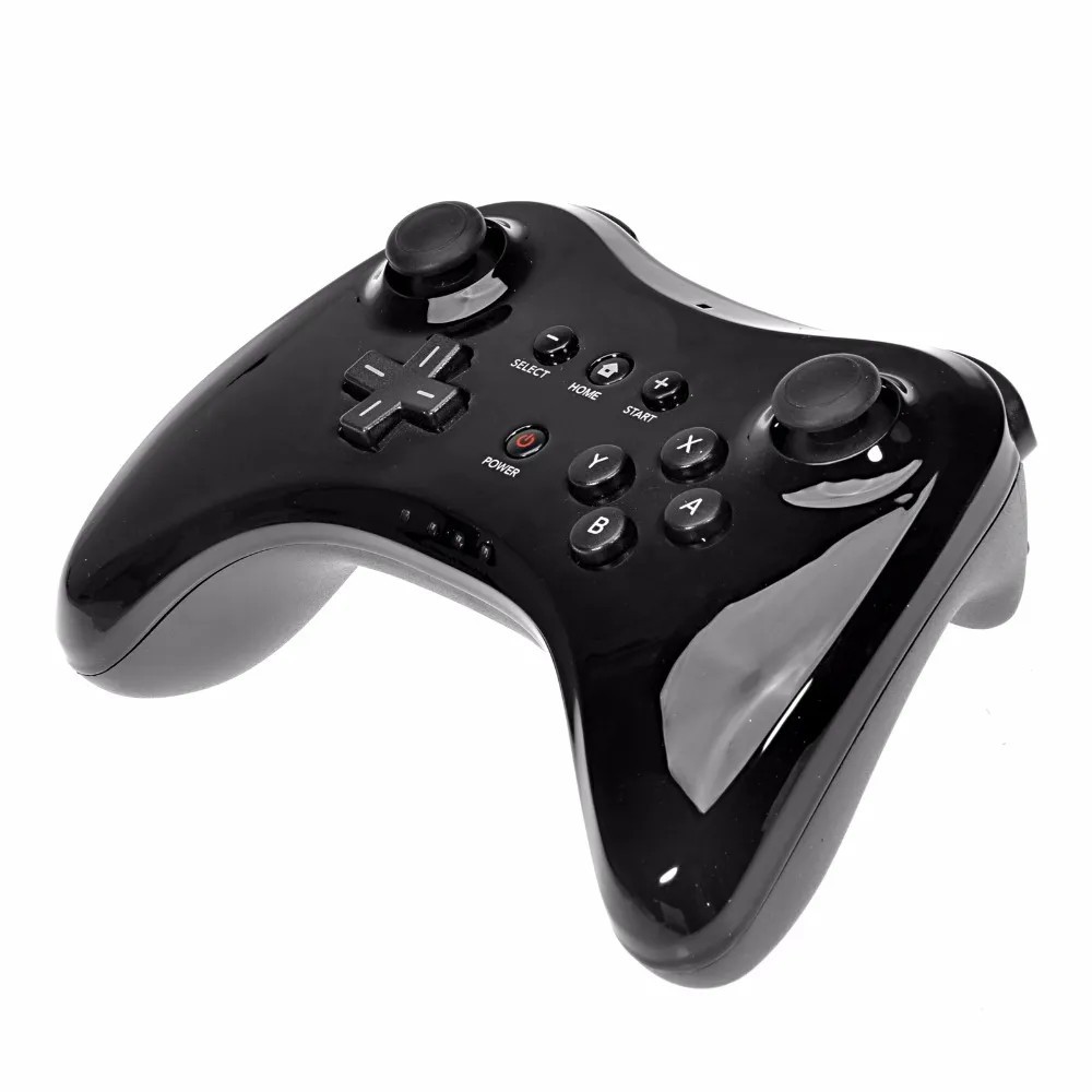 Bluetooth Wireless Pro Game Controller Gamepad Black for Nintendo Wii U  Console