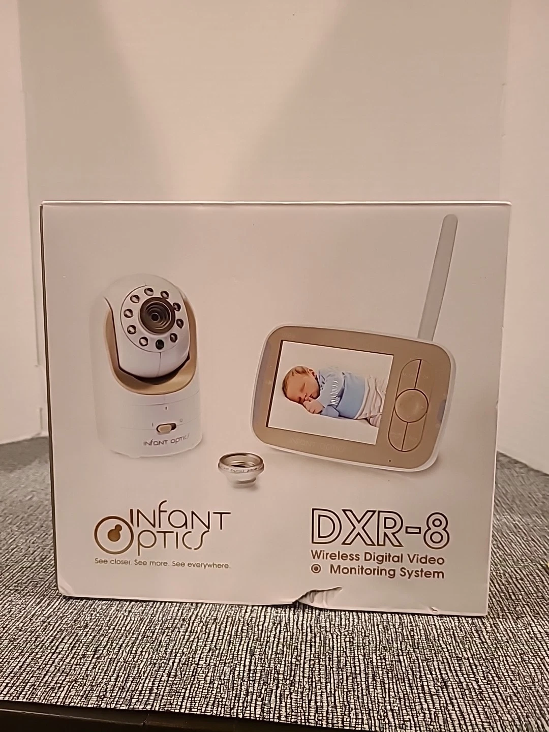 Infant Optics DXR-8 Wireless Baby Monitor Add-On 2 Cameras ONLY W/ Zoom Len