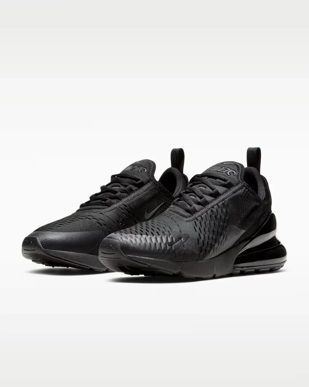 NEW Nike Air Max 270 Men's Size 11.5 Black /Black -Black AH8050-005 Fast Ship