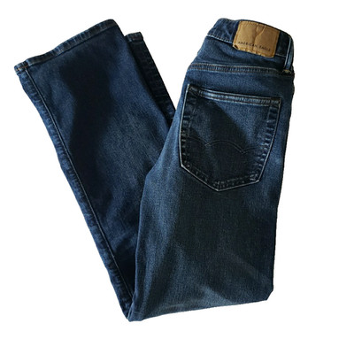 American Eagle Mens Jeans 26x30 *26x28 Original Bootcut Airflex+ Blue Wash Denim