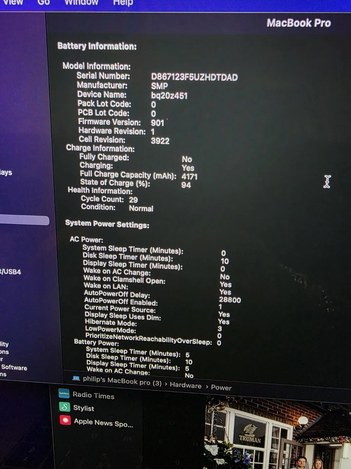Apple MacBook Pro 13" 2016 · i7 · 16GB · 512GB, photo 4 of 4