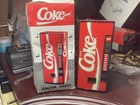 Vintage 1989 Coca Cola Coke Vending Machine AM/FM Radio - New in the box.