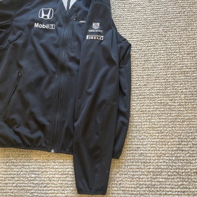Honda Mclaren F1 softshell jacket - Large - F1 Black Racing