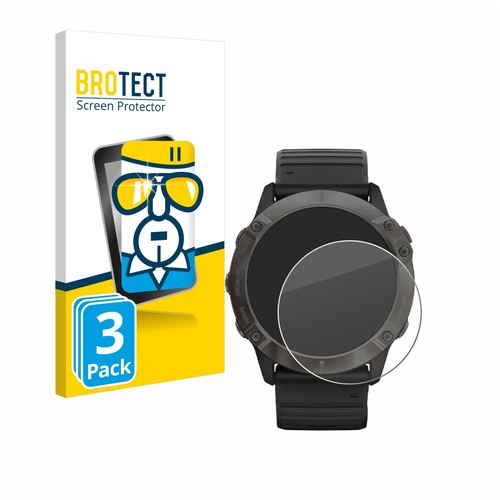 3x Tempered Glass for Garmin Fenix 6X Pro Solar Screen Protector