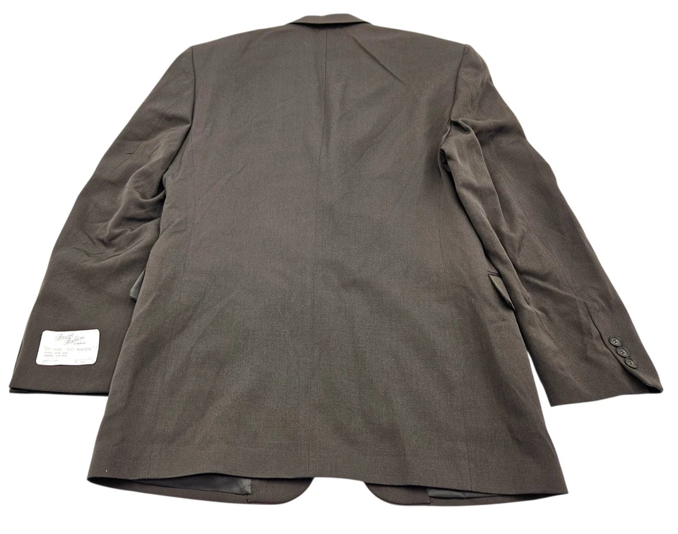 Bruno Baldini 100% Wool Mens Green Blazer Sport Coat Casual Jacket Size 38R  - Imagem 2 de 4