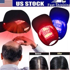New 650nm Red LED Light Therapy Hat Hair Loss Treatment Cap Hair Growth Regrowth