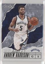 2017 Panini Father's Day Cracked Ice 12/25 Andrew Harrison #48 3c7