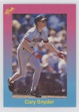 1989 Classic Update Pink/Light Blue Travel Edition Cory Snyder #19 te2
