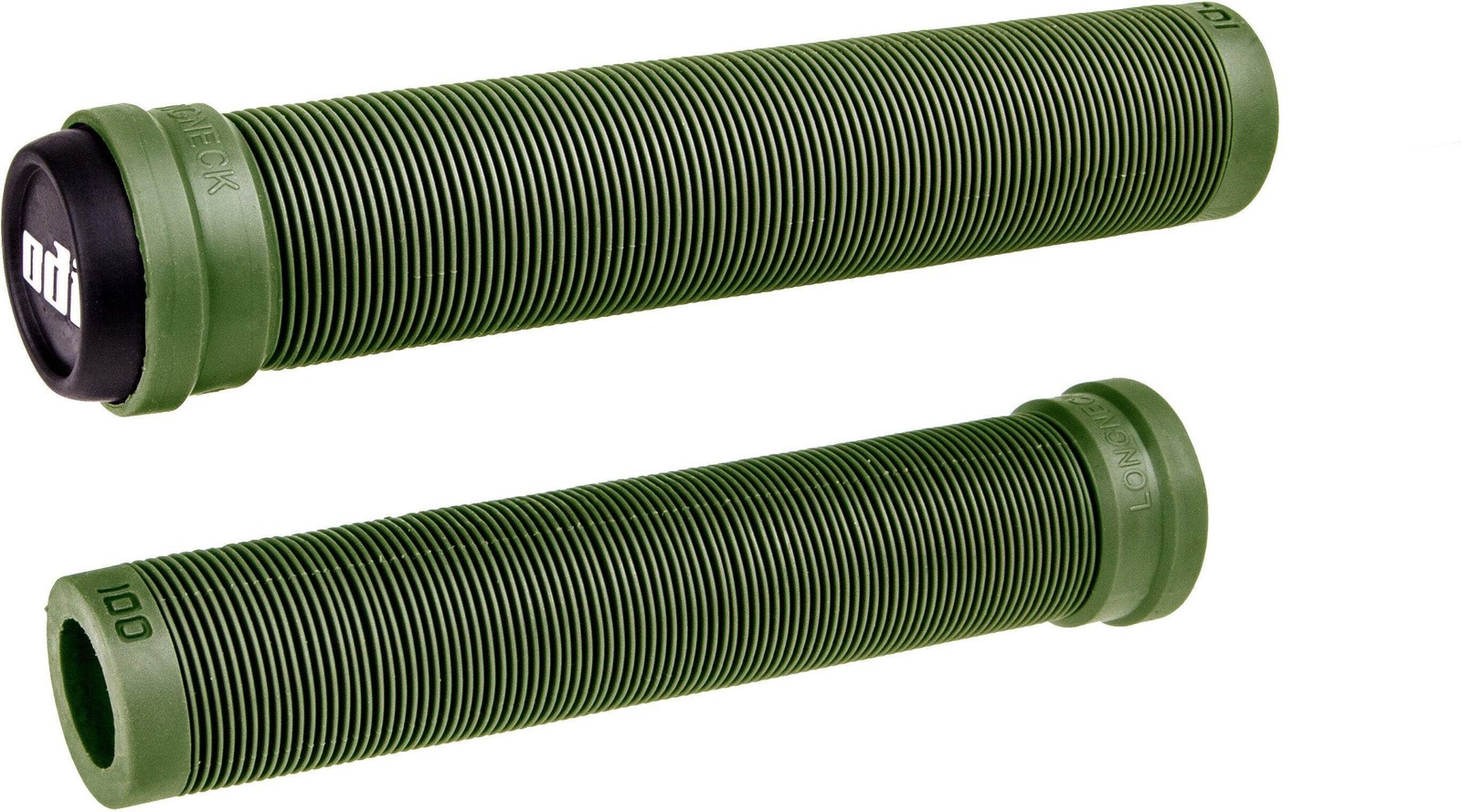 ODI Longneck SLX BMX / Scooter Grips 160mm - Army Green