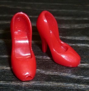 barbie red shoes