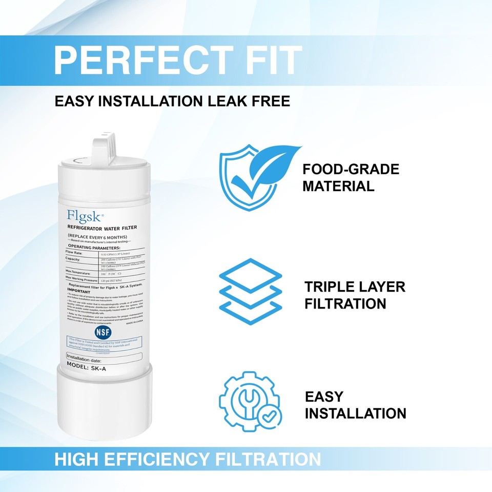 Suifl 3-Pack Water Filter Replacement - Compatible With Whirlpool EDRARXD1, Everydrop Filter A, KitchenAid, Maytag Refrigerators - View #9