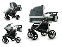 Baby Pram Stroller Buggy Pushchair Travel System Jumper 3in1 Free Accessories Baby Pram Stroller Buggy Pushchair Travel System Jumper 3in1 Free Accessories