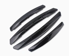 4x Premium Black Car Door Edge Guard Bumper Anti-Scratch Protector Strip
