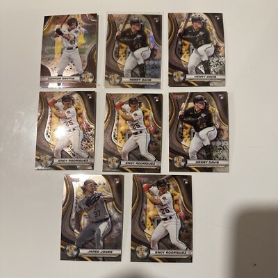 2024 Bowmans Best Pittsburgh Pirates Lot Konnor Griffin Jared Jones 