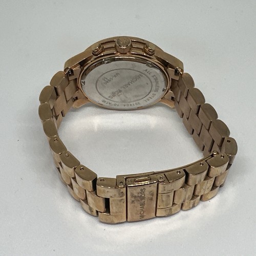 Michael Kors Runway MK5940 Women Stainless Steel Analog Dial Quartz Watch HME162 - Picture 10 of 11