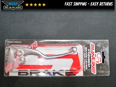 Sunline - 03-01-004 - Forged Brake Lever, Silver KTM 125 250 300 380 400 520 525