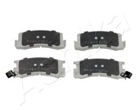 Ashika 51-02-261 Bremsbelagsatz, Scheibenbremse Hinten FüR Toyota