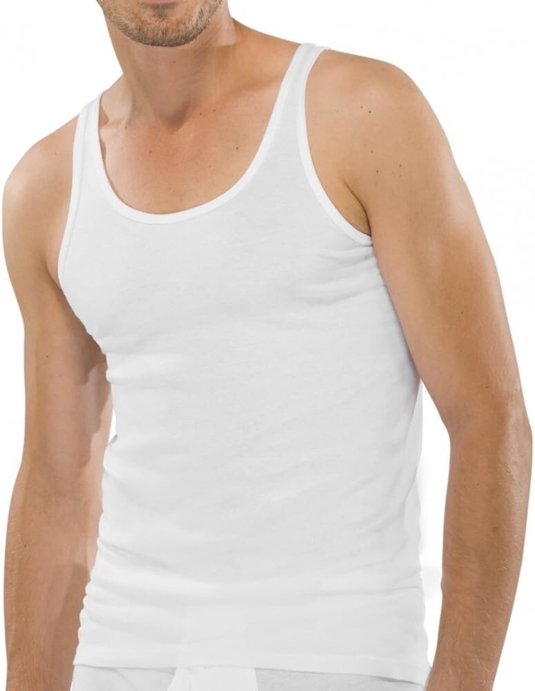 Schiesser Herren Unterhemden Unterhemd weiß 2er Pack EU 36 UK XS Baumwolle Schiesser Herren Unterhemden Unterhemd weiß 2er Pack EU 36 UK XS Baumwolle