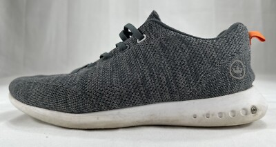 Peter Millar Hyperlight Glide Men's 12 Sneakers Knit Shoes Gray No-Tie Laces