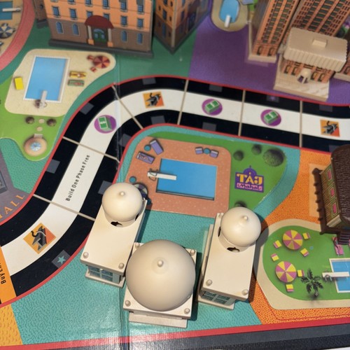 Vintage Milton Bradley Hotels Board Game 1987 Incomplete (See Description!) - Picture 8 of 17