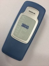 Nokia 2100 Rear Housing Battery Door Cover in Blue Original Brand New in package