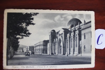   Postkarte Ansichtskarte Italien Messina Via Garibaldi
