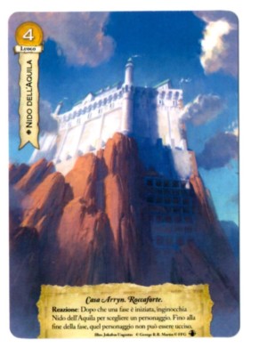 Game of Thrones Card Game: EAGLE'S NEST Full Art Promo LCG ITA AGOT