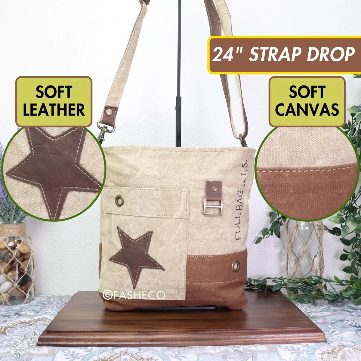 Buy BluesailFashion Shoulder Bag For Men Stylish Brown Canvas Crossbody Bag  Korean Style HandBag For Male 19cm X 24cm Online at desertcartINDIA