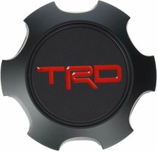 New Trd Matte Black Center Cap For Toyota Tacoma 4runner Ptr20-35111-bk