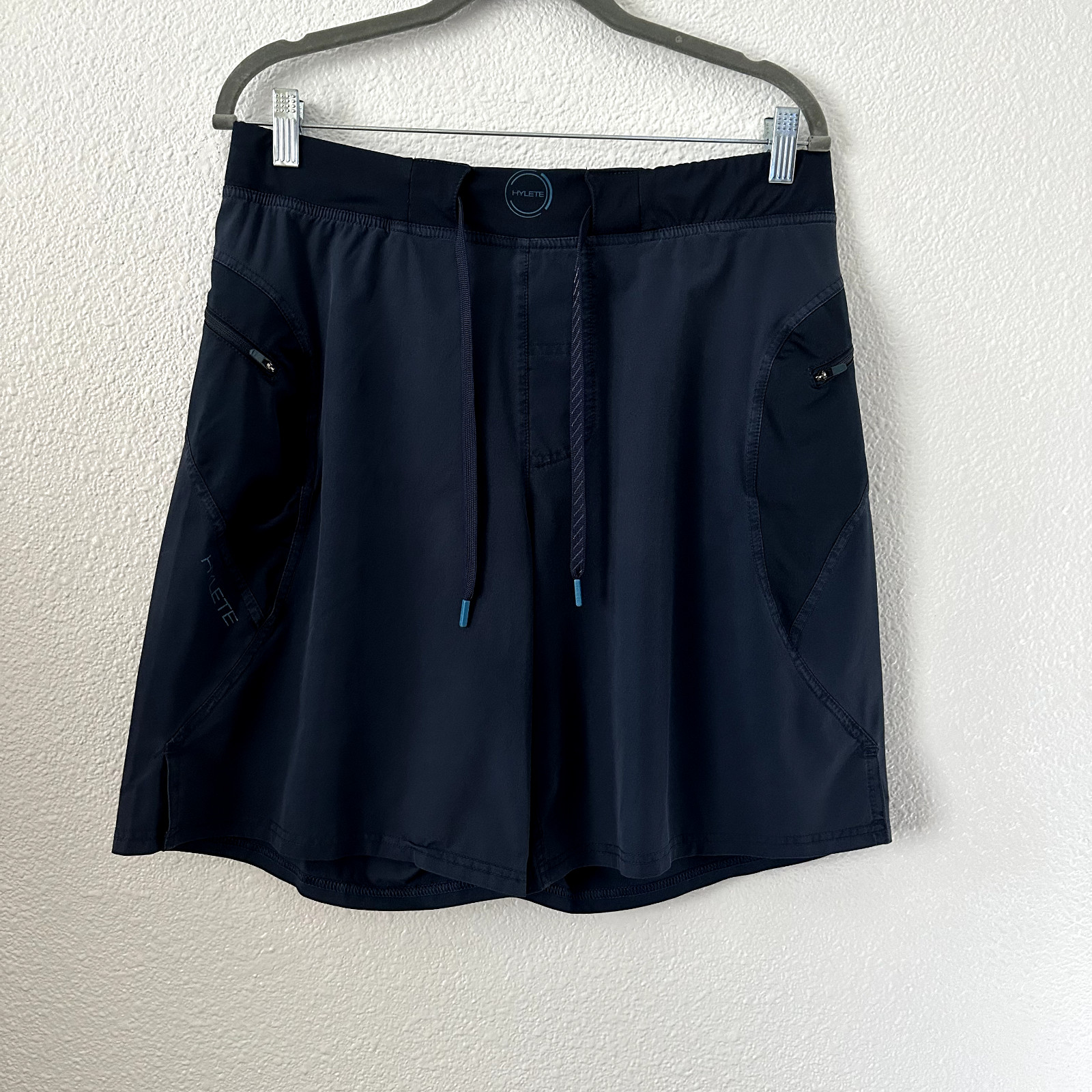 Hylete Solid Navy Blue Athletic Performance Train… - image 1