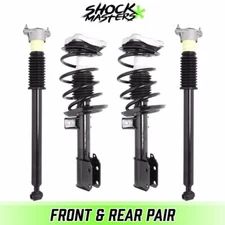 Front Complete Struts w/ Springs Rear Shocks for 2010-2015 Mercedes GLK350