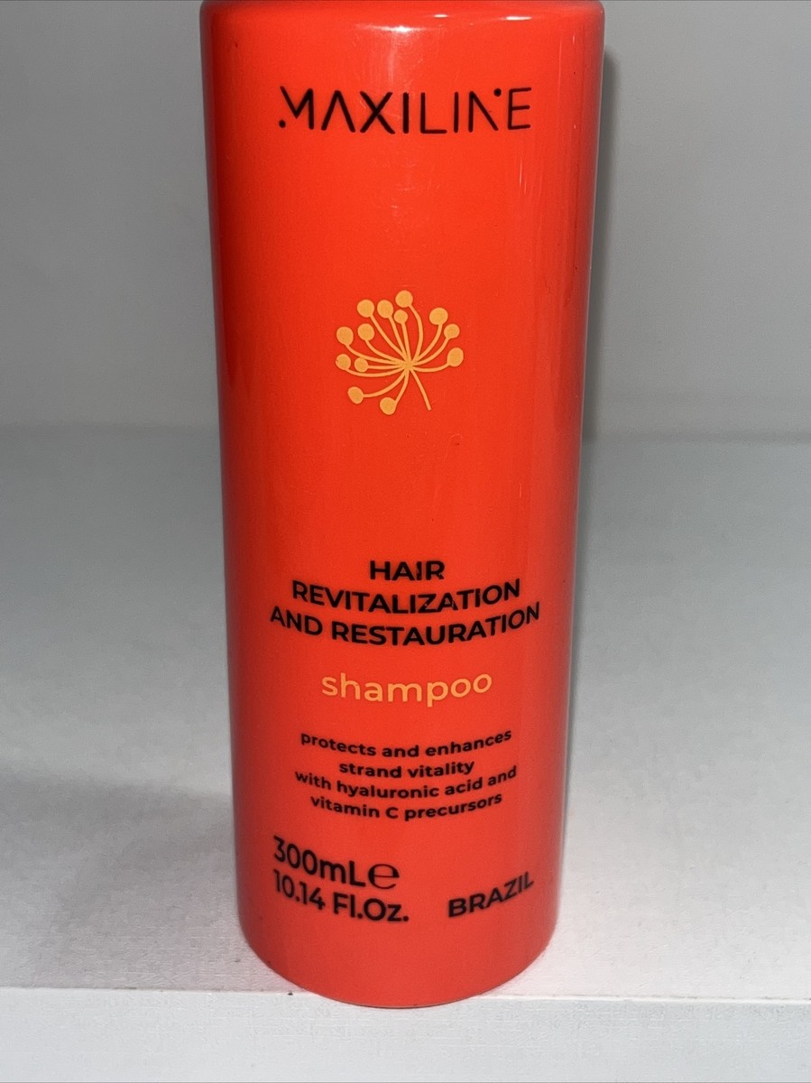 Maxiline Hair Revitalization & Restoration Shampoo, 10.14oz, New