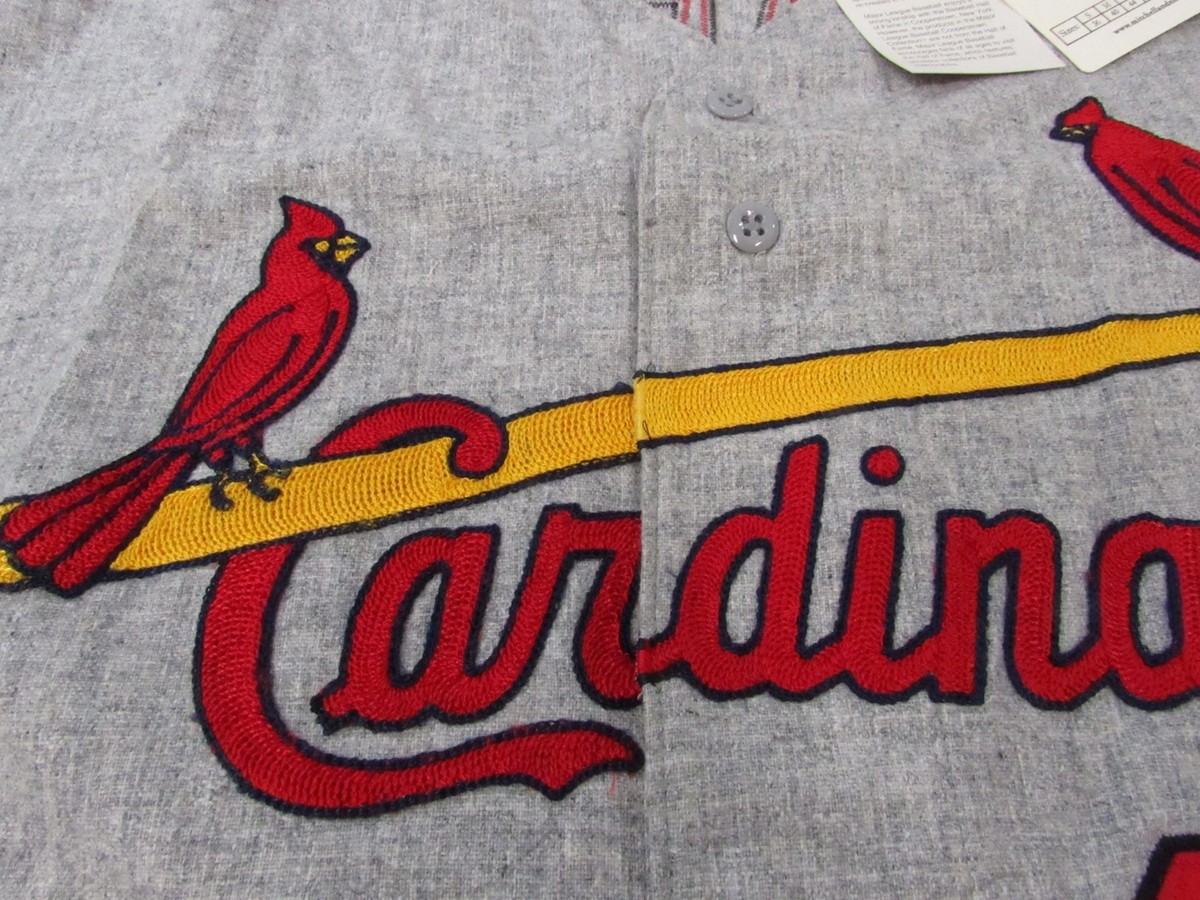 1967 Orlando Cepeda #30 Cardinals Men Mitchell & Ness AUTHENTIC