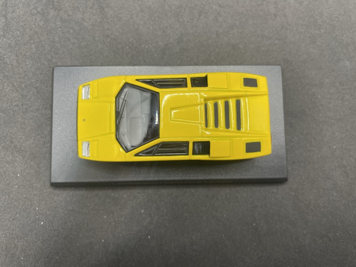 Kyosho 1/64 Lamborghini collection1 countach LP400 Yellow Kyosho 1/64 Lamborghini collection1 countach LP400 Yellow