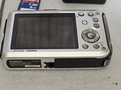 Panasonic LUMIX DMC-TS3 12.1MP Waterproof Camera w/8GB SD Card