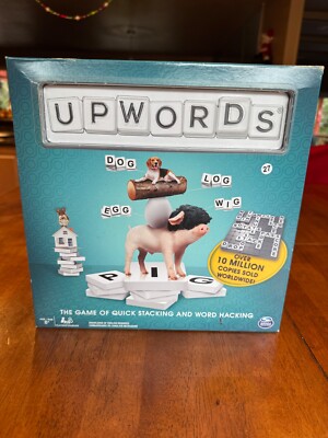 Upwords, The Game of Quick Stacking & Word Hacking with Stackable Letter Tile...
