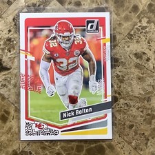 2023 Panini Donruss #148 Nick Bolton Kansas City Chiefs B-10